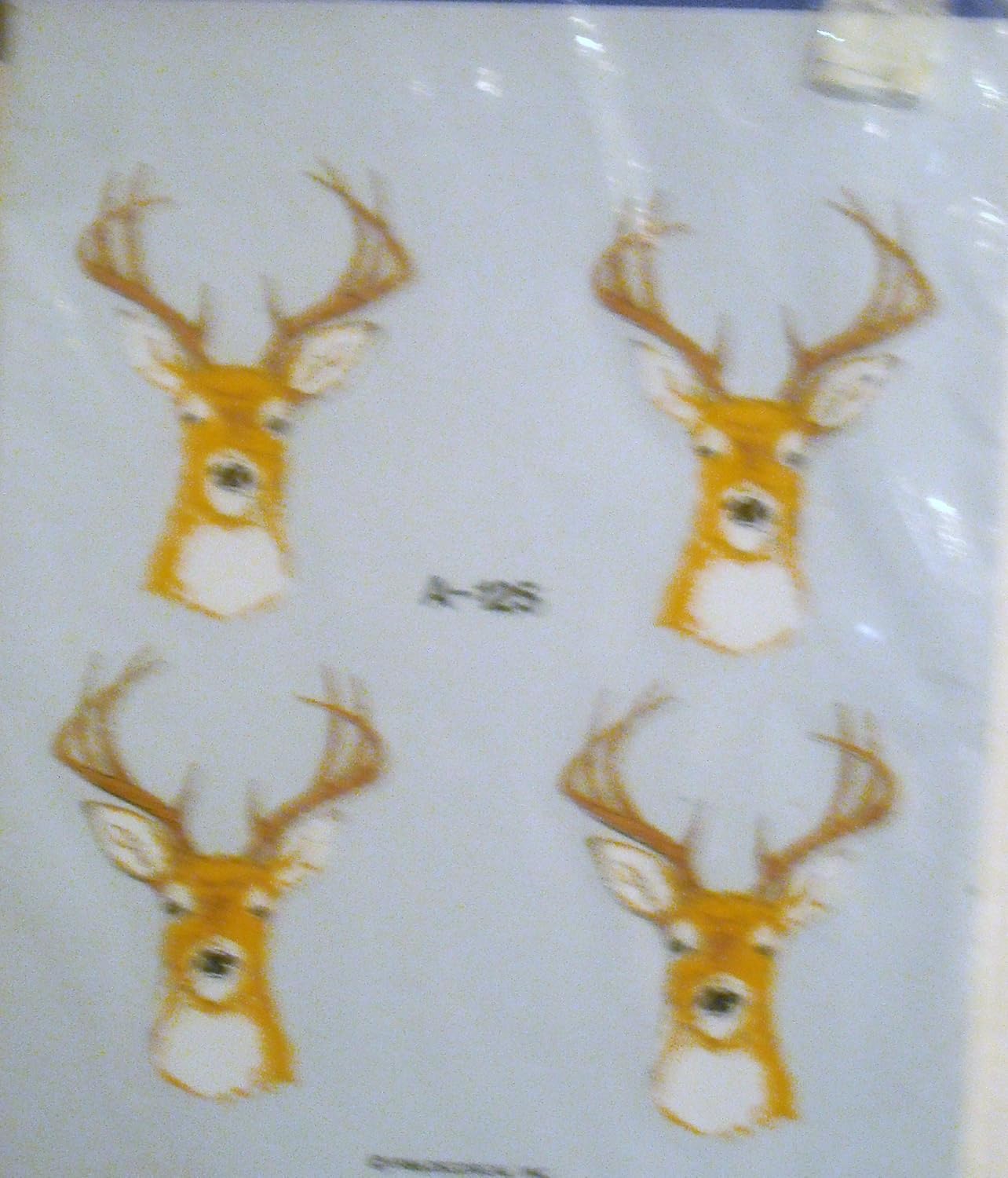 Hand Painted Decals Buck Heads Wall Decor Stickers
