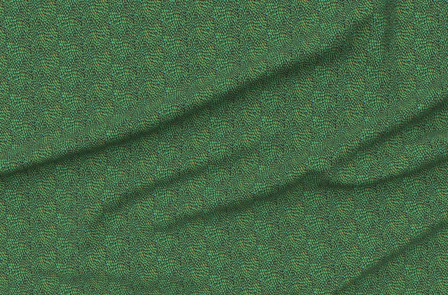 Spoonflower Fabric - Green Dragon Scales Scale Fantasy Costume Dragons Whimsical Printed on Organic Cotton Sateen Fabric by The Yard - Sewing Quilting Apparel Home Decor