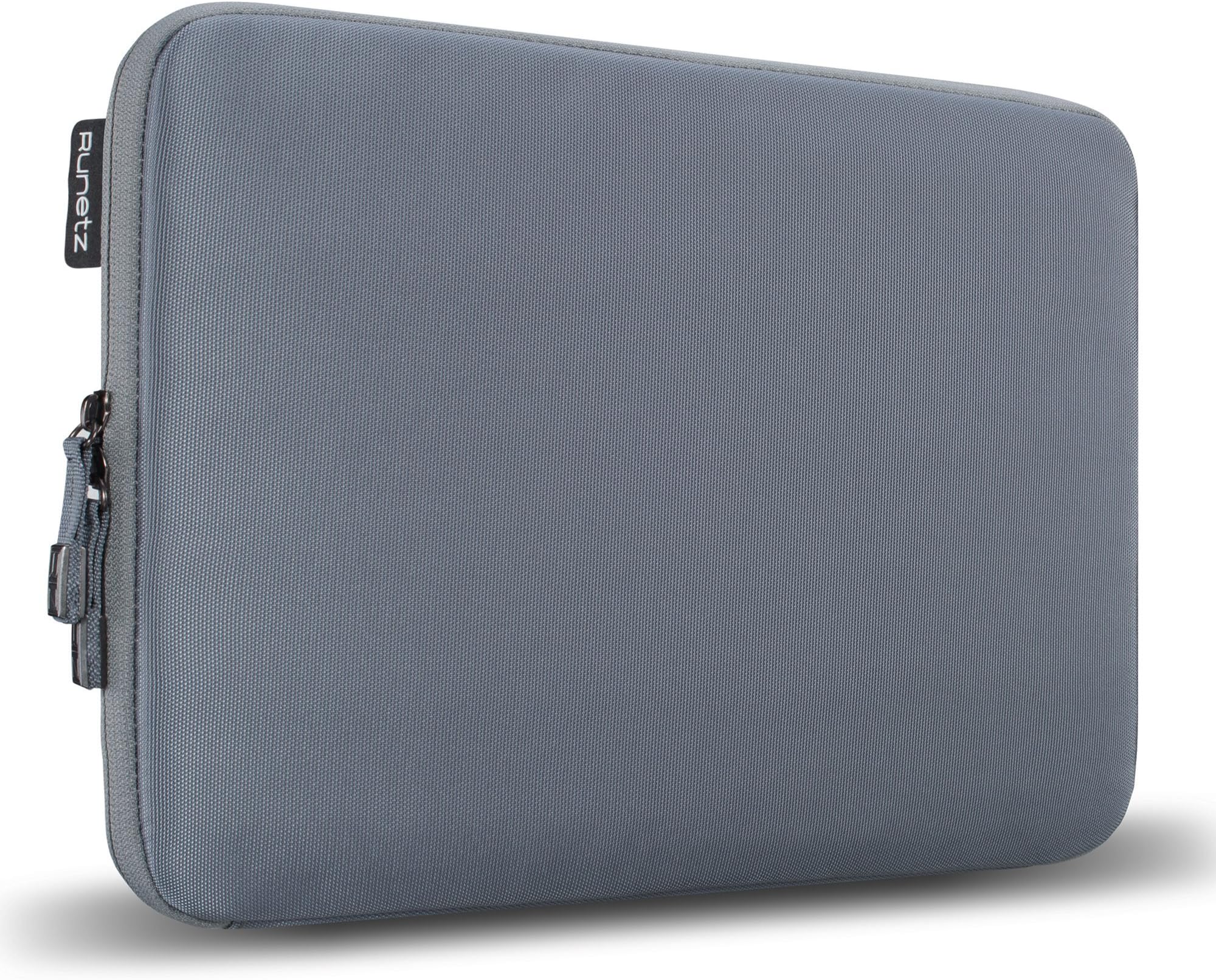 Runetz 16 inch Laptop Sleeve 16 inch MacBook Pro Sleeve 2022 2021 A2485 A2141 - MacBook Pro 16 inch Sleeve Laptop Case Notebook Bag, MacBook Pro 15 inch Sleeve Lightweight Computer Cover, Gray