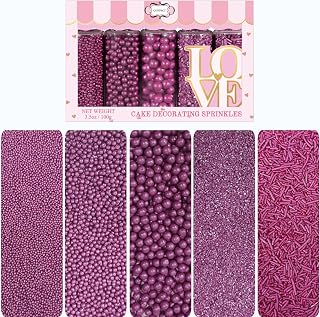 Confect Sprinkles for Cakes & Cupcakes – Birthday Sprinkles – Edible Cake Topping for Cupcakes, Cookies, Desserts – Celebration Baking Decoration – Vegan, Gluten-Free, Nut-Free, Soy-Free, Dairy-Free , Handcrafted Sprinkle – 5 Oz