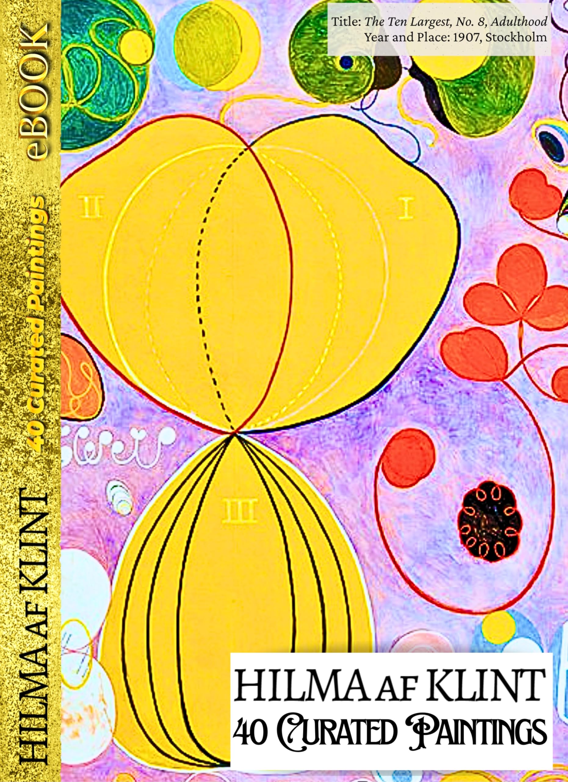 HILMA af KLINT livre d'art de luxe complet pour collectionneurs d'œuvres restaurées