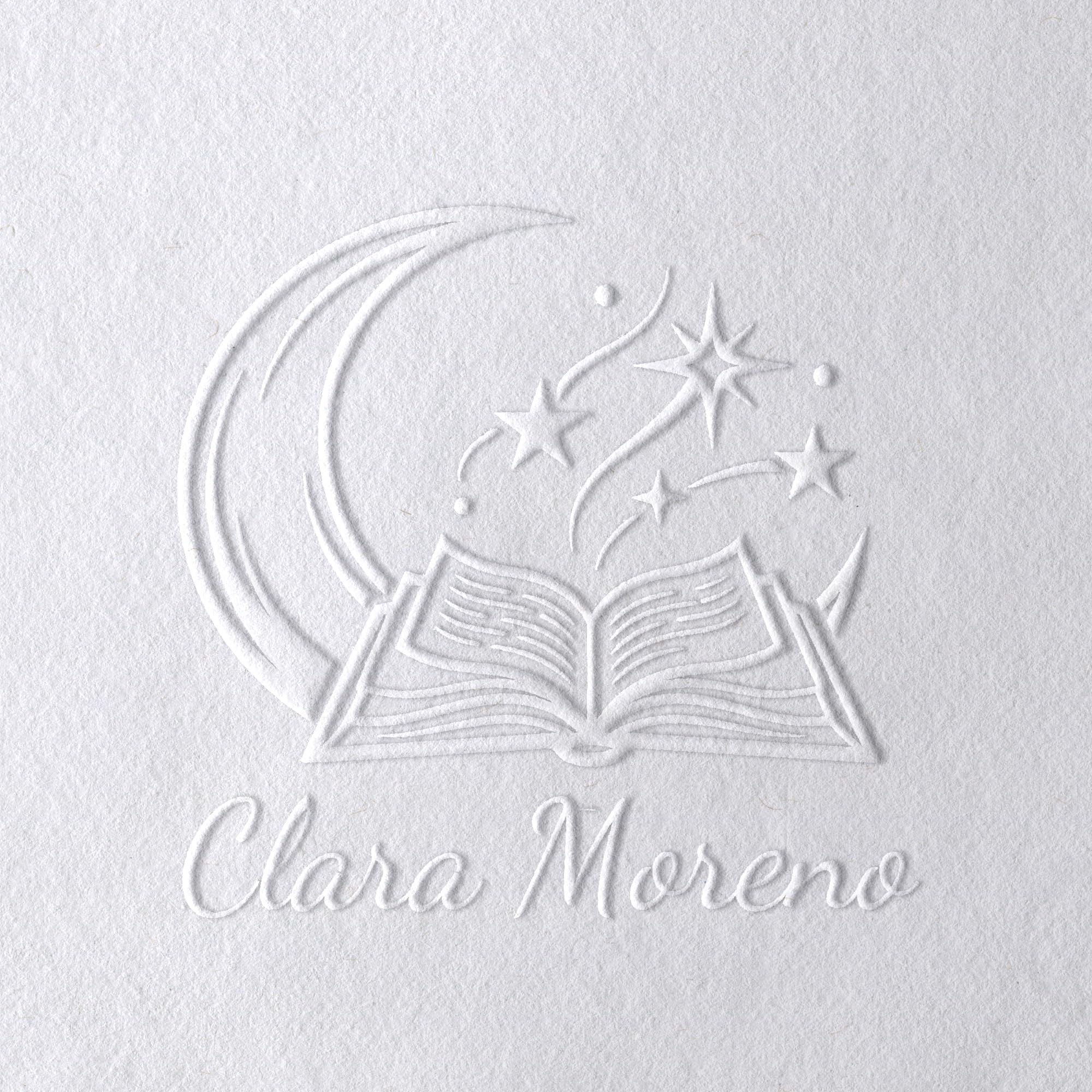 Ex Libris sello de estampado personalizado – Pinza para grabar libros en papel - Ideal como regalo o para ocasiones especiales - Varios motivos (Mint, Luna Libris)