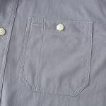 Dubinik® Men's Short Sleeve Chambray Shirt Regular Fit