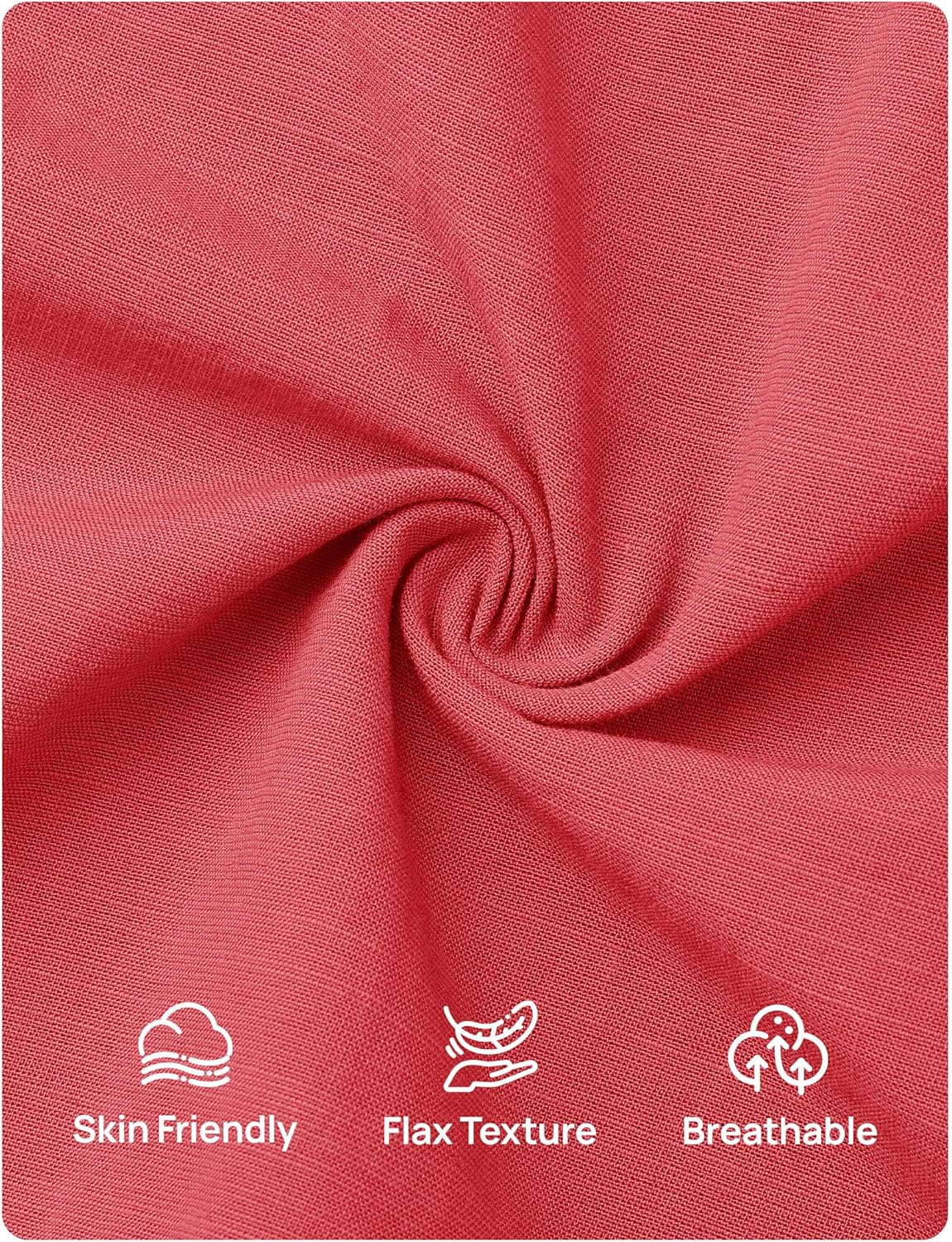 ZESICA Women's Summer Casual Short Sleeve Midi Dresses 2026 V Neck Elastic Waist Tiered Flowy Boho Dress with Pocket - Image 7