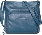 Crossbody Purses for Women Soft Vegan Leather Cross Body Handbag Lightweight Medium Shoulder Purse Travel Casual Bag