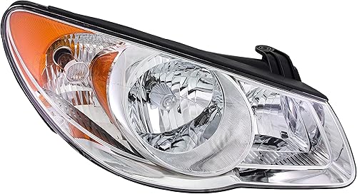 Dorman 1592046 Conjunto de faro delantero del lado del pasajero compatible con modelos seleccionados de Hyundai