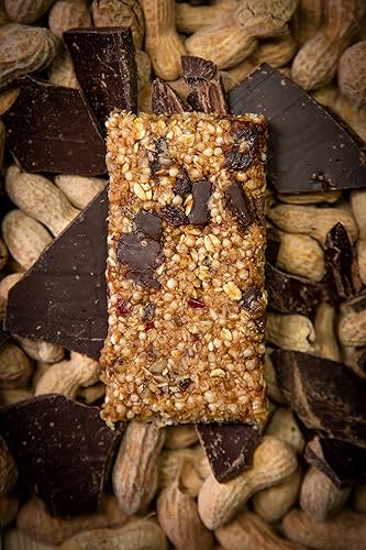 Miniatura 4 de Tahoe Trail Bar, Barra energética natural a base de plantas (barra de proteínas de 2.22 onzas, 12 unidades) con alto contenido de proteínas sin OMG,
