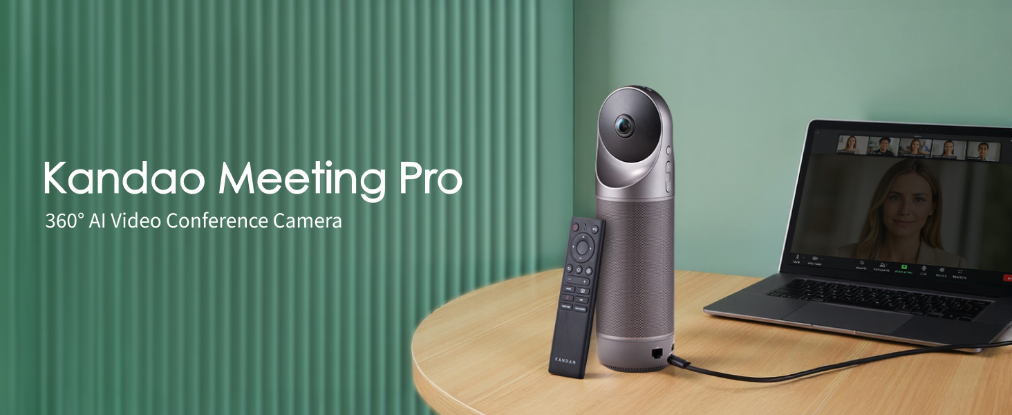 KanDao Meeting Pro 360-degree Video Conference Camera with