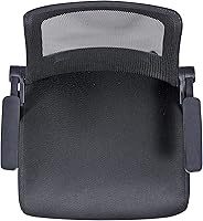 Vista 10 de Techni Mobili, Silla ergonómica negra de malla de oficina