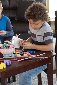 Creativity Street Chenille Stems/Pipe Cleaners, Black, 12 Inch x 4mm, 100 Count