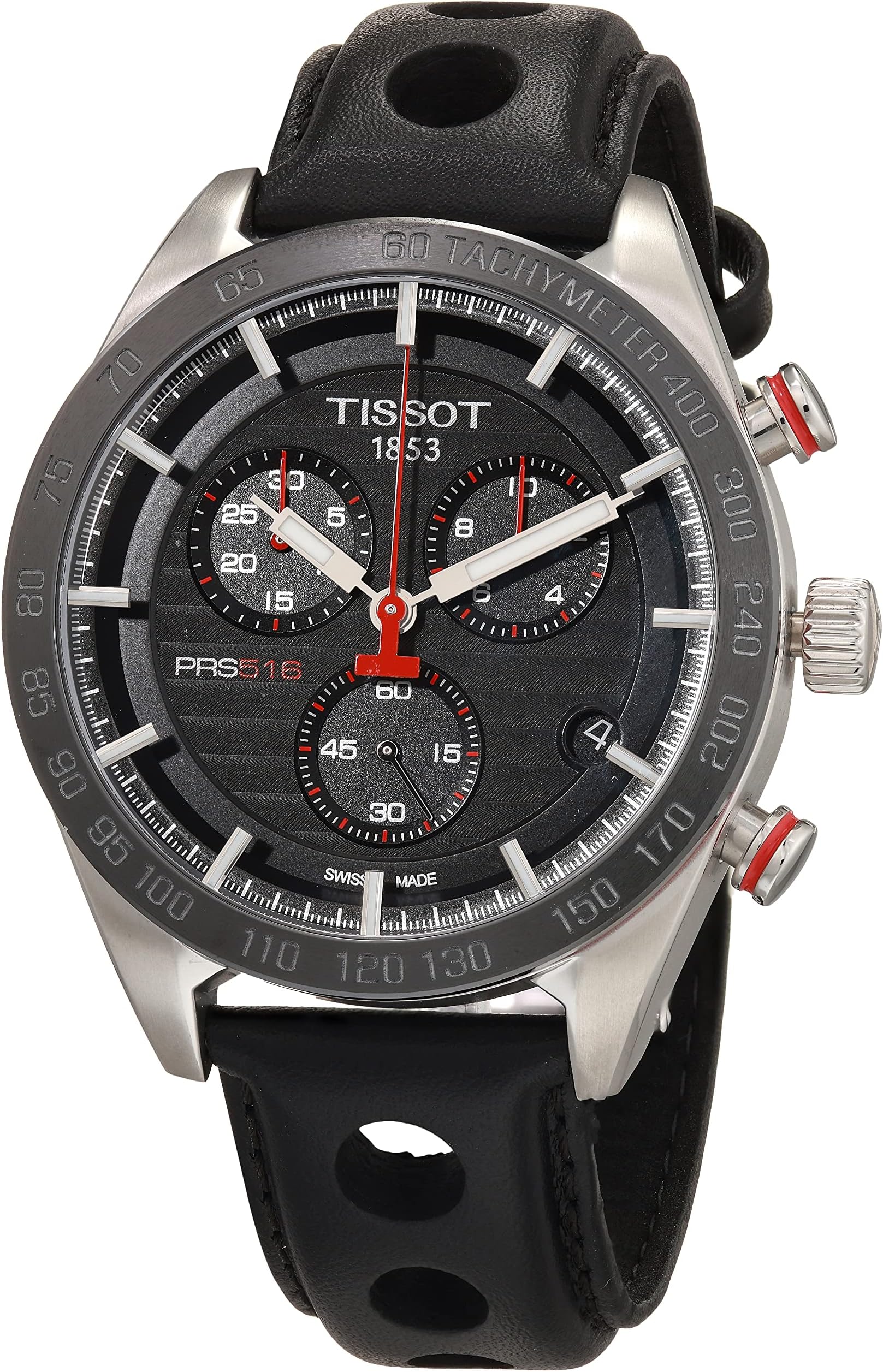 Mens T1004171605100 Tissot PRS516 Chronograph Watch