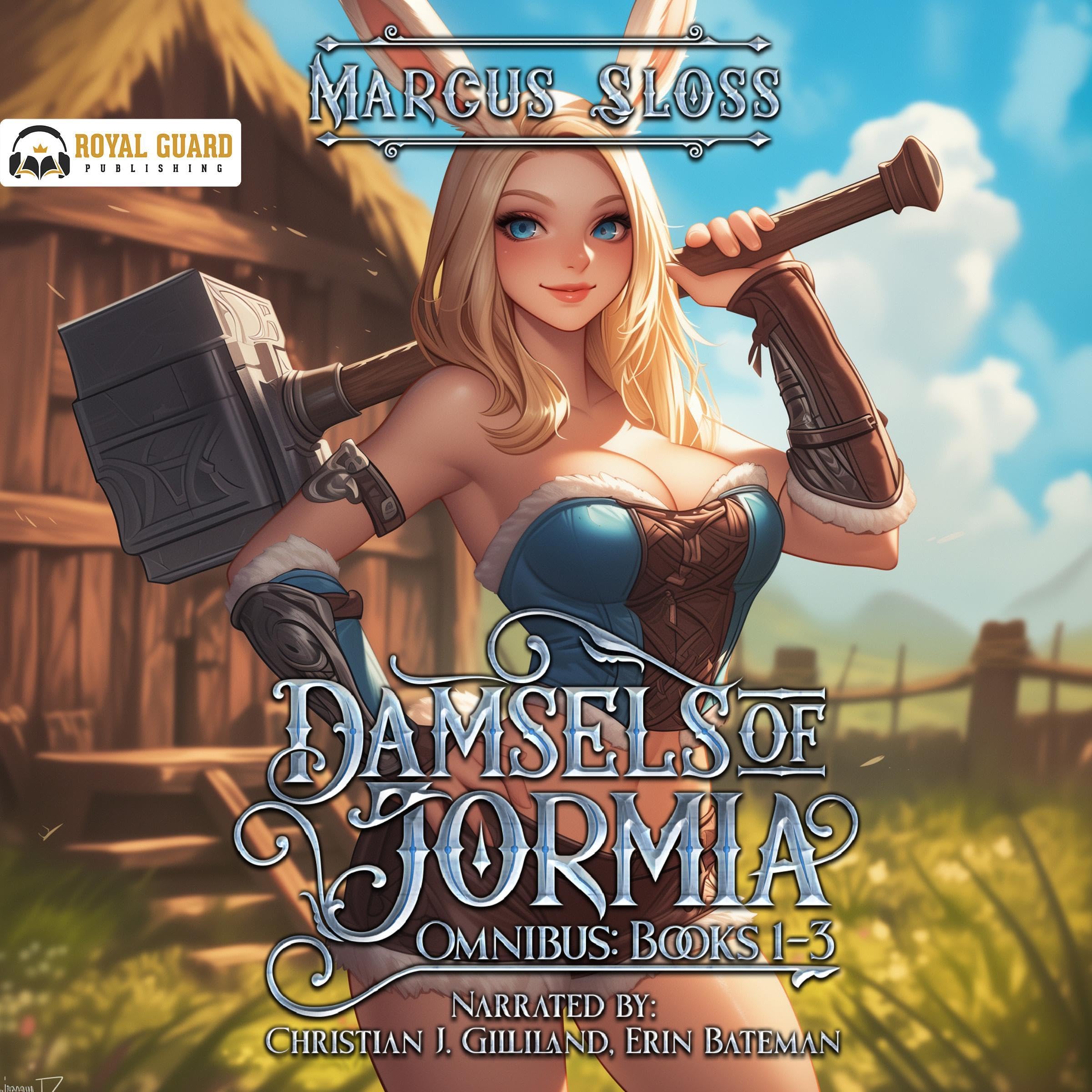 Cover art for Damsels of Jormia Omnibus: Books 1-3: An Isekai Adventure