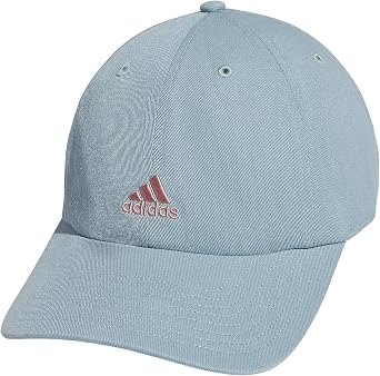 adidas Womens Saturday Baseball Cap Athletic Everyday Strapback Hat