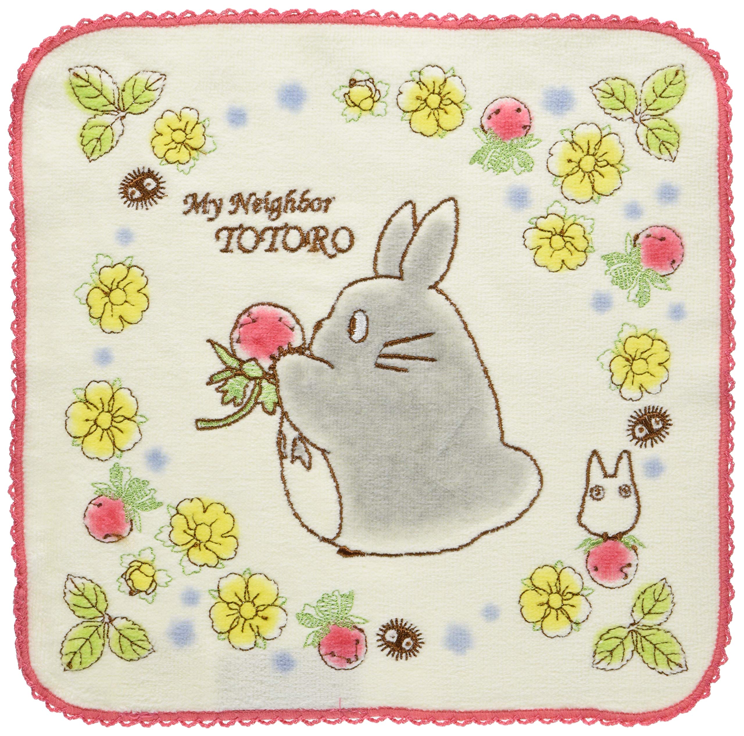 Amazon.com: My Neighbor Totoro Mini Towel (red Wild Strawberries