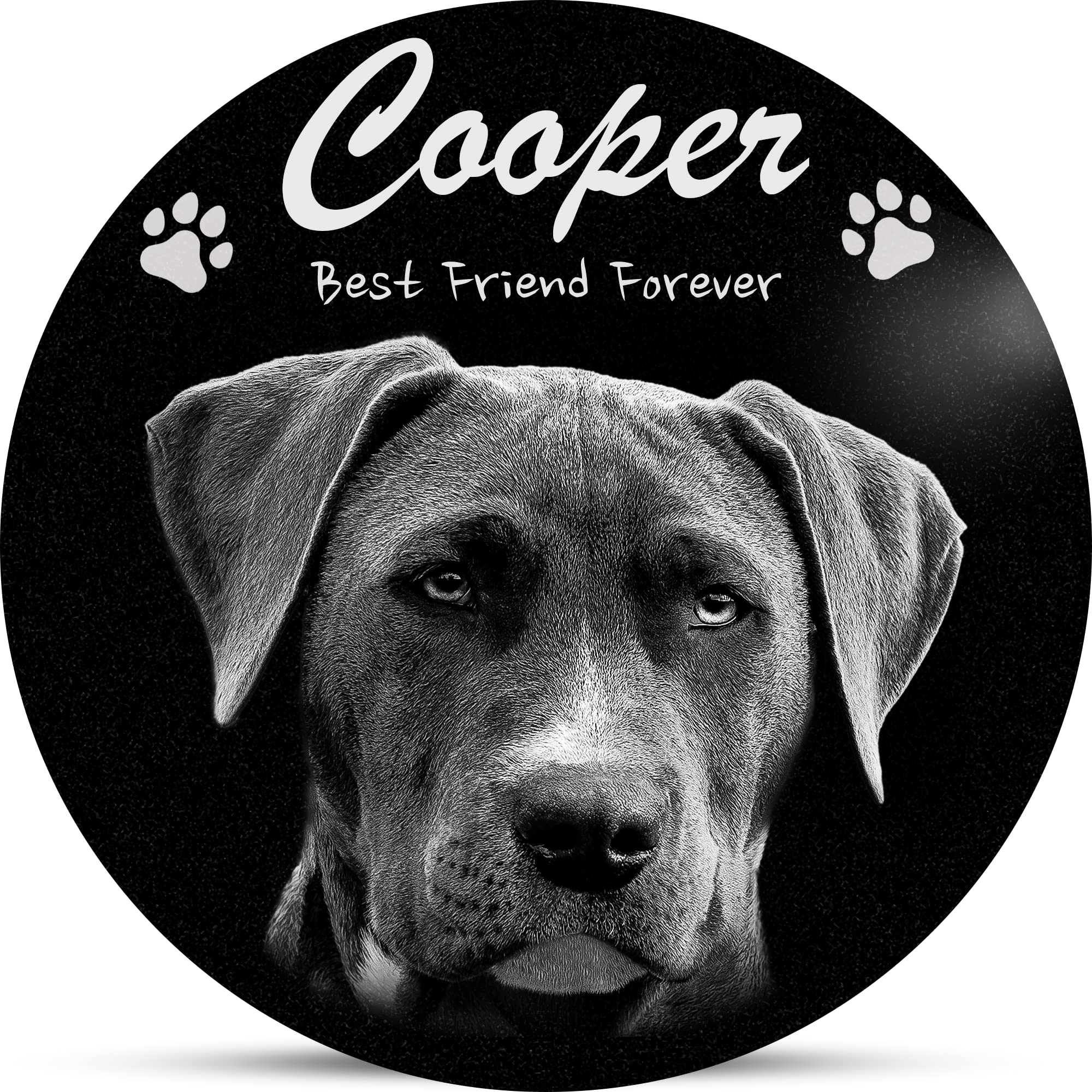 Placas conmemorativas para mascotas para perros personalizadas, piedra conmemorativa de gato, lápida personalizada para perros con foto, pequeñas piedras de granito, lápidas negras para tumbas