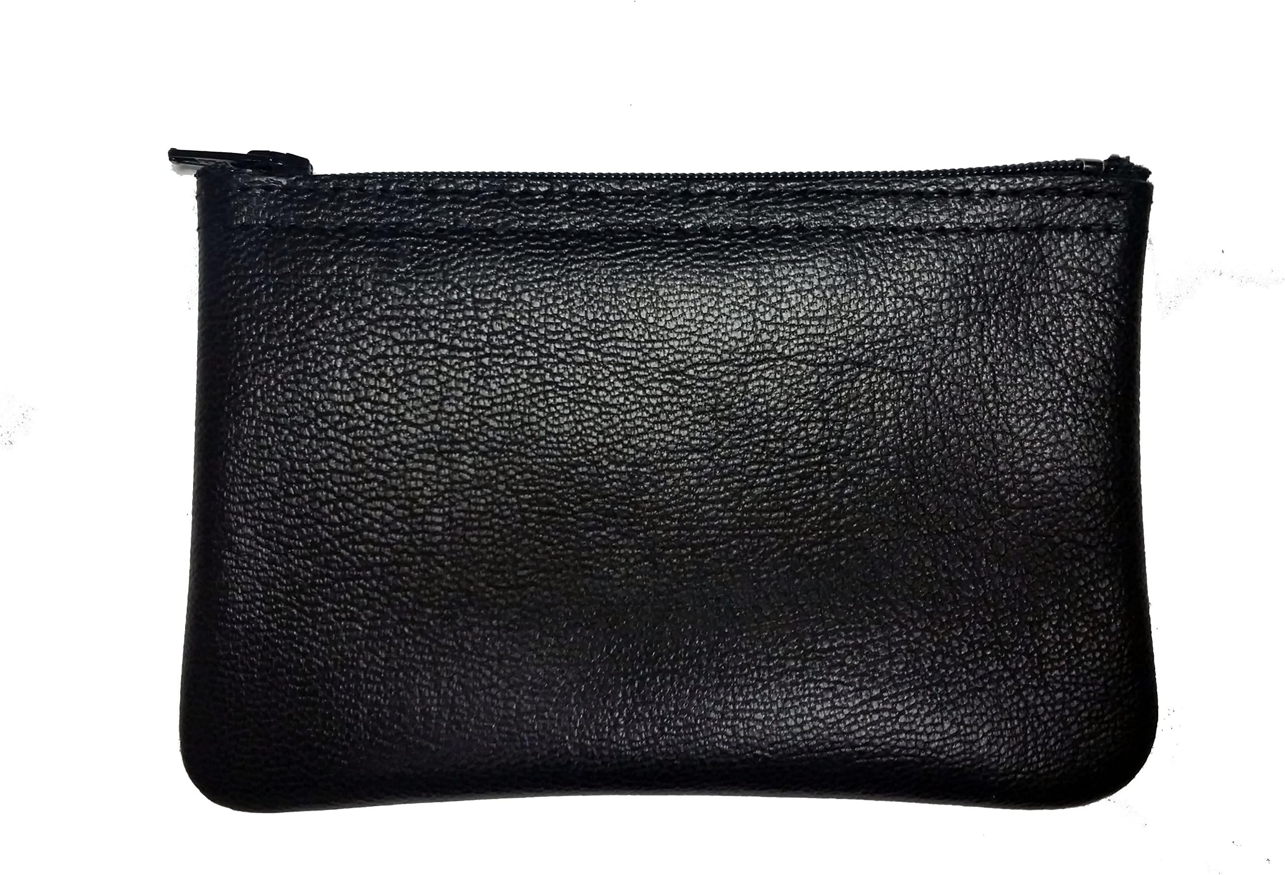 MJL Genuine Napa Leather coin purse. Buttery soft. Made in USA.