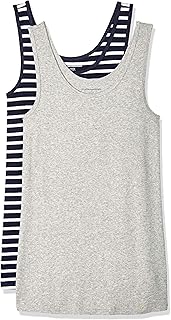 Amazon Essentials Women's Slim-Fit Tank Top, Pack of 2 - Buy now