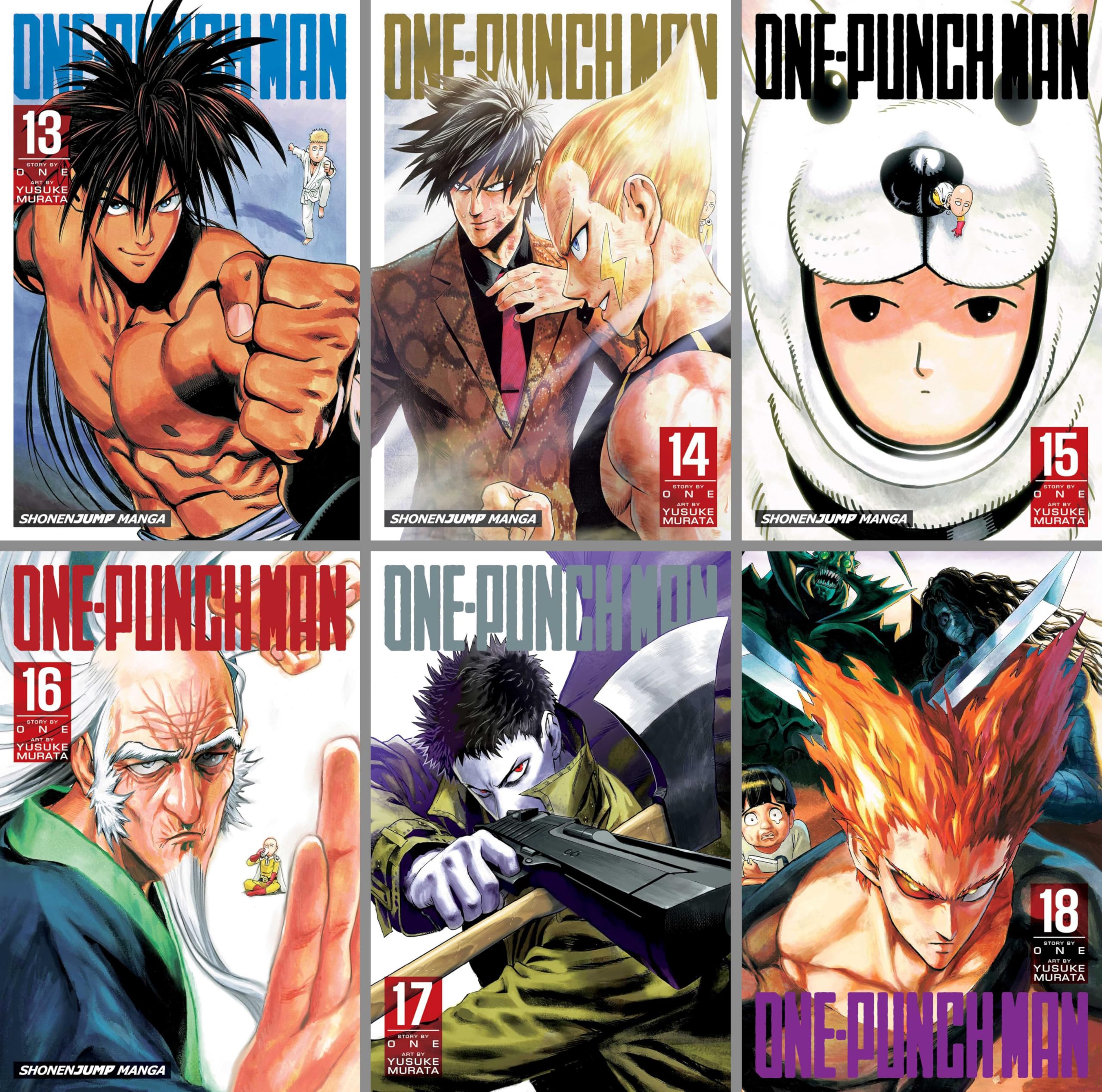 One-Punch Man Series (Vol. 1-32) Manga Set, by ONE (32 Books)
