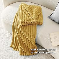 Vista 191 de Bedsure GentleSoft Twin Blanket for Couch - Cozy Soft Blankets for Women, Cute Small Fleece Throws for Girls, Light Grey, 60x80 Inches