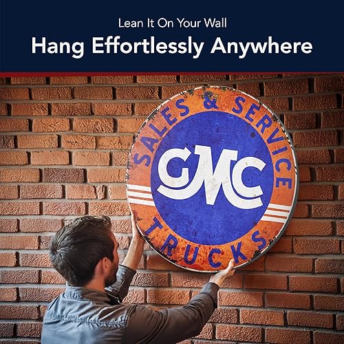 Miniatura 72 de American Art Decor Letrero de metal con forma de cúpula – Decoración retro de habitación para bar, cueva de hombre, garaje, sala de juegos, Corona