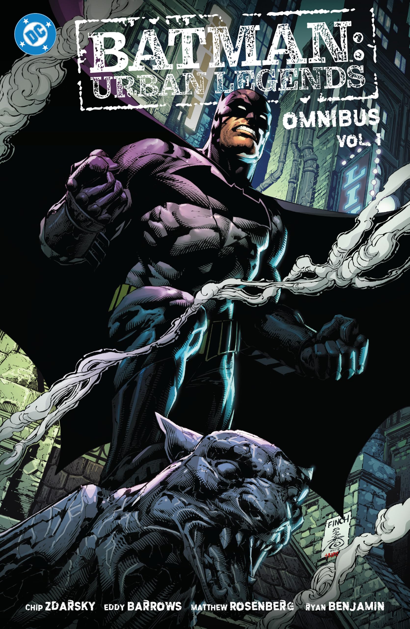 Stephanie Phillips Unisex Multicolor Batman: Urban Legends Omnibus Vol. Hardback Book Size 1