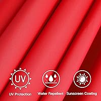 Vista 2 de Sombrilla de repuesto Sunnyglade de 9 pies para patio, toldo de mercado para exteriores con 8 varillas