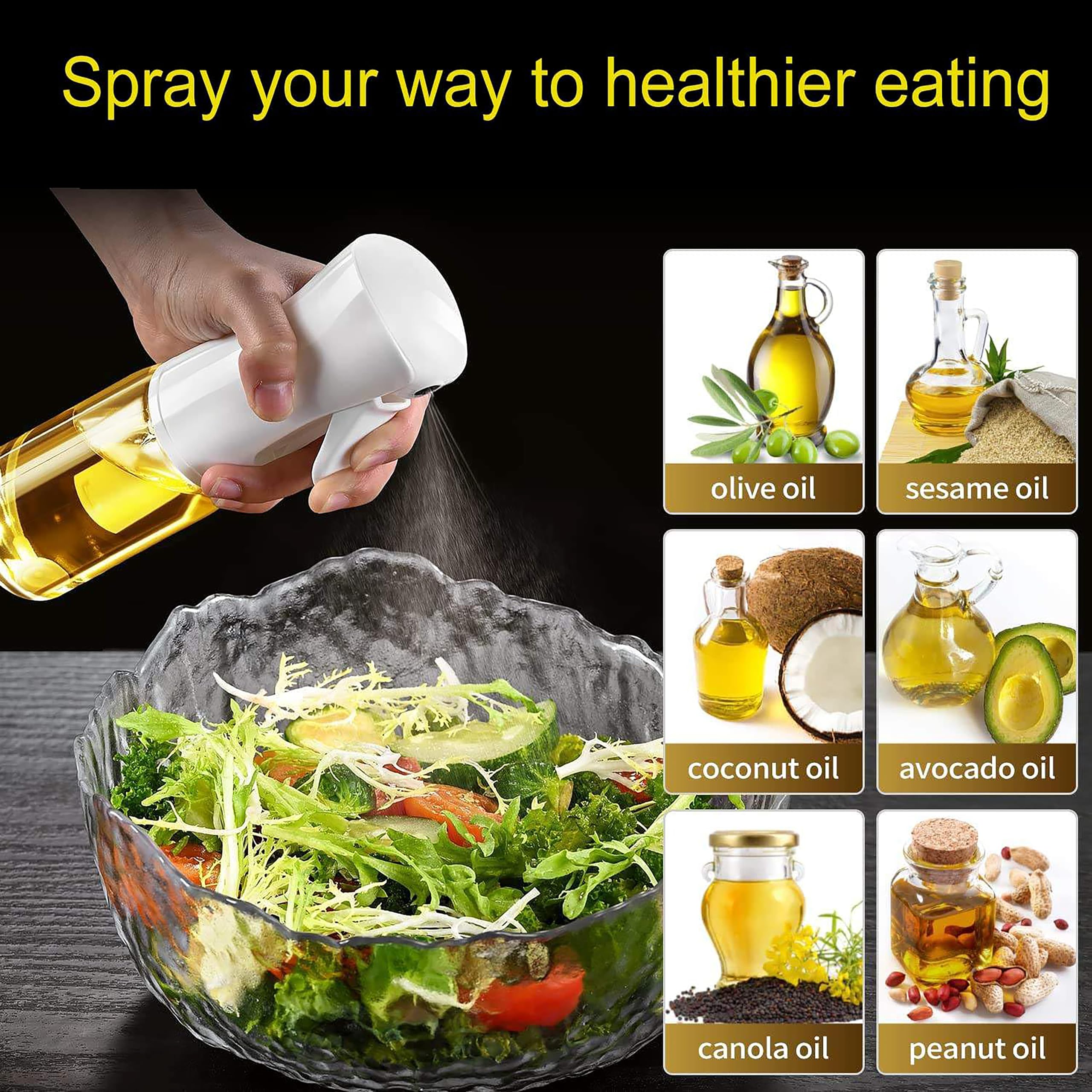 Pulverizador de aceite de cocina