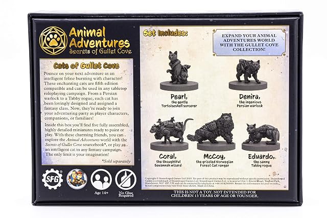 Foto 3 de 8 de Steamforged Animal Adventures: Secrets of Gullet Cove