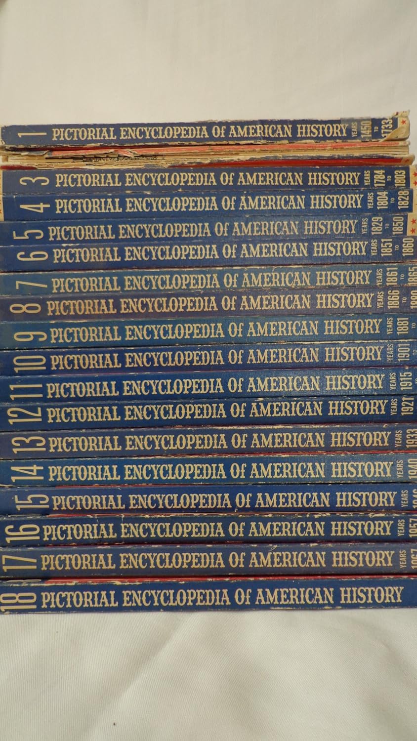 Pictorial Encyclopedia of American History Complete 20Volume Set