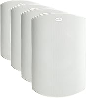 Vista 11 de Polk Audio Atrium 4 Altavoces para exteriores a prueba de condiciones climáticas con potentes graves (par, negro), durabilidad en cualquier clima