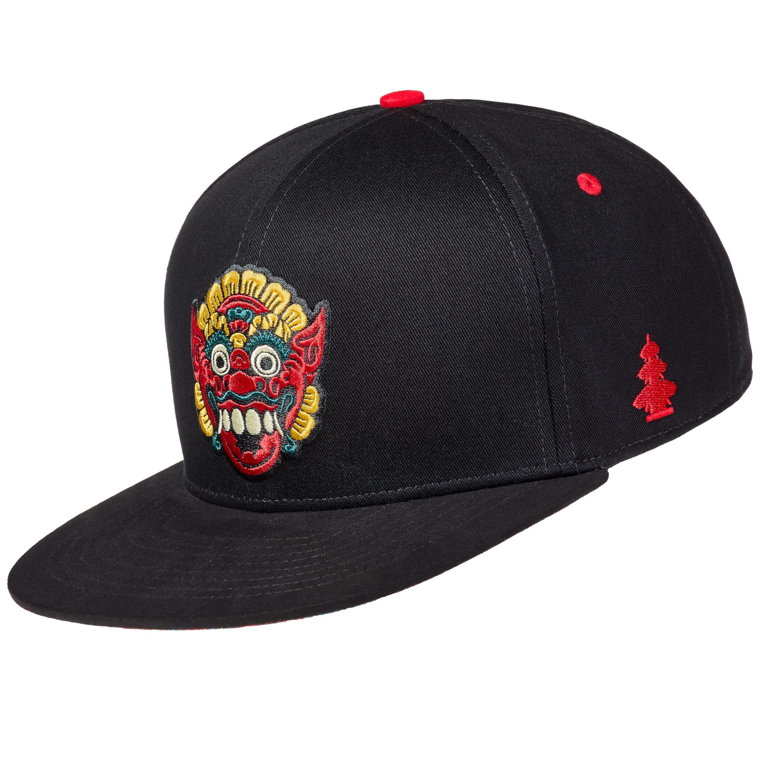 Cadency® Snapback Cap Herren, Bali, Baseball Kappe, Basecap gerader Schirm, Premium Qualität, Langlebig, Einheitsgröße, Unisex