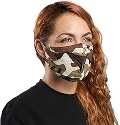 Máscara de pano reutilizável com filtro PM2.5