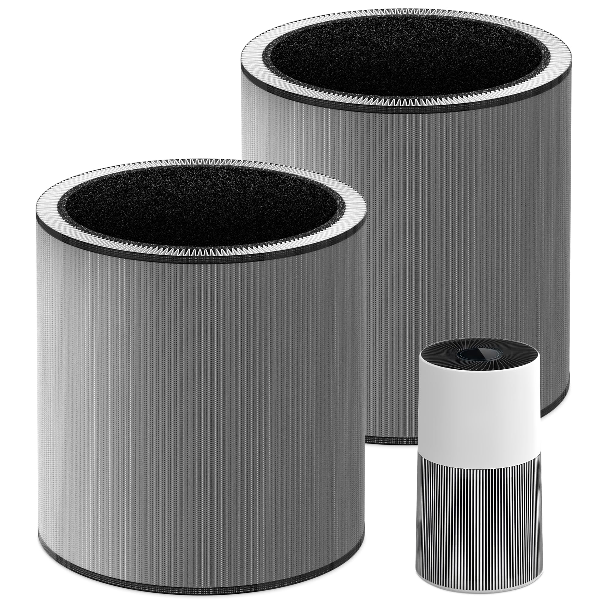 Filtro di ricambio Z C610 per purificatore d'aria Winix C610 a 4 stadi, filtro ad alta efficienza 3 in 1 con carbone attivo e prefiltro per casa, animali domestici, camera da letto, ufficio, rispetto
