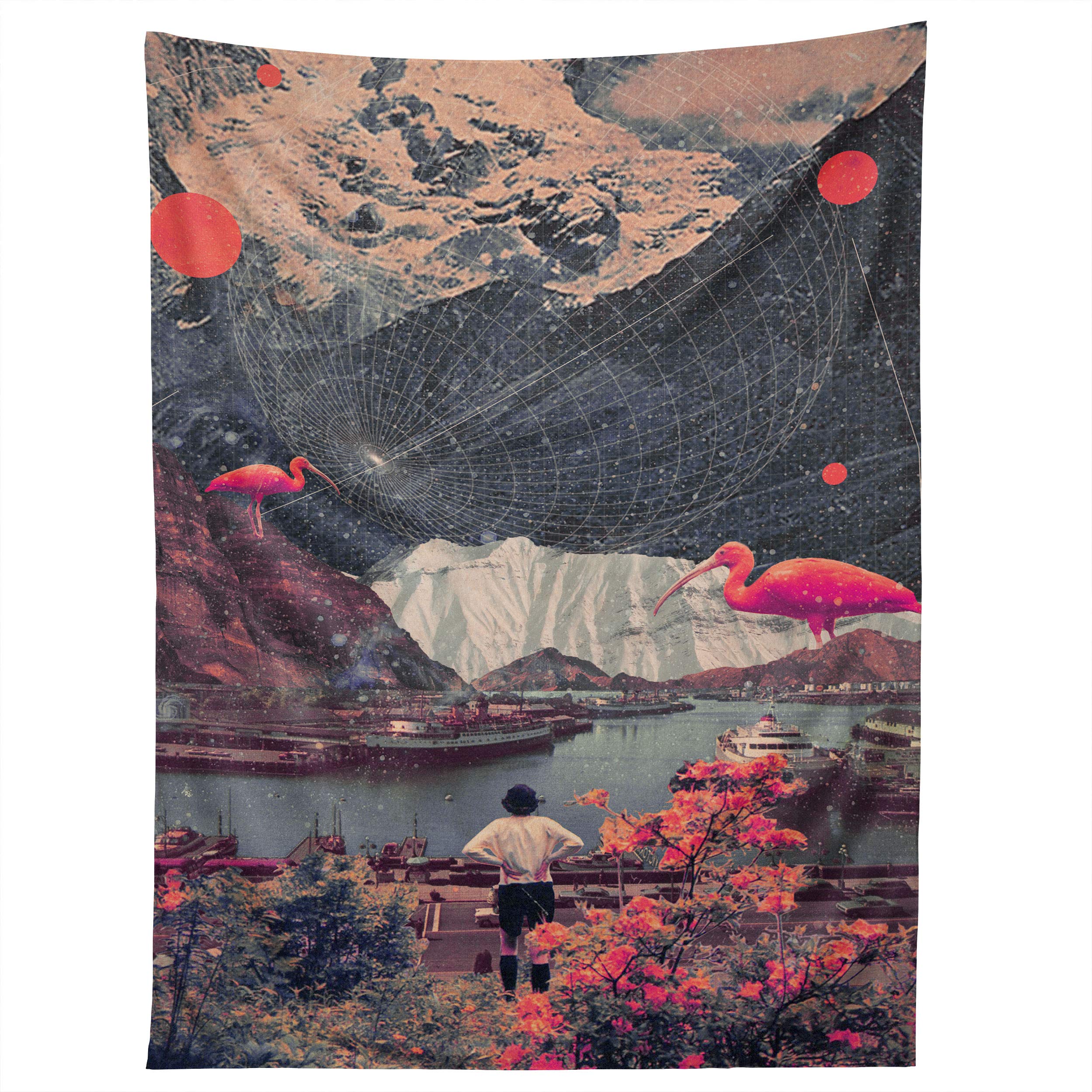 Amazon.co.jp: Society6 6月ジャーナル遊び心のあるタペストリー 50