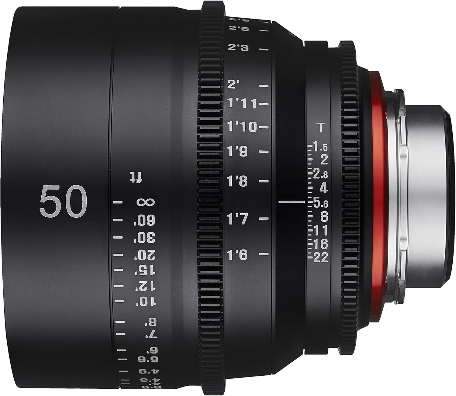 60% Off Discount Rokinon Xeen XN50-PL 50mm T1.5 Professional CINE Lens for PL Mount