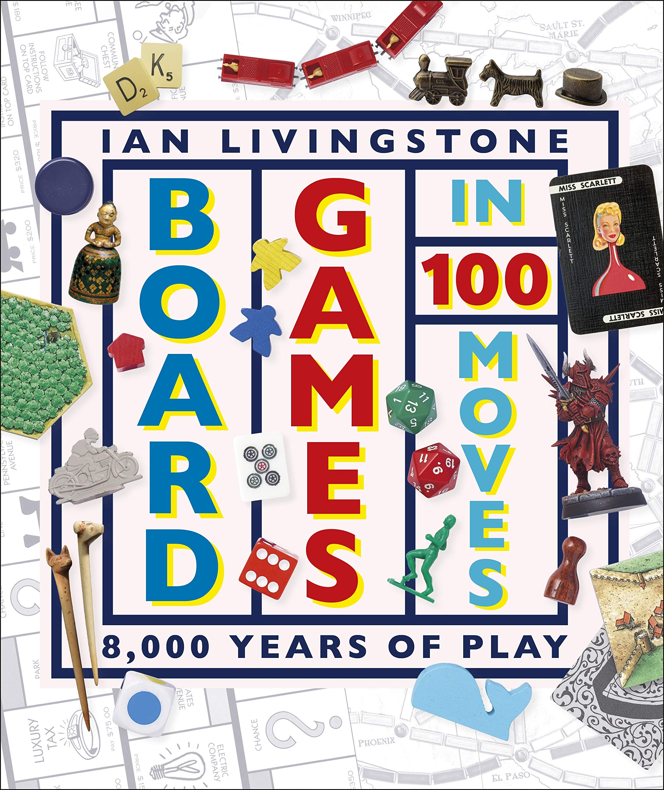 Board Games in 100 Moves Hardcover – 3 September 2019