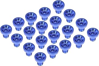 Dorman 712-X95D5 Wheel Fastener Cover, Blue Aluminum (Pack of 5)