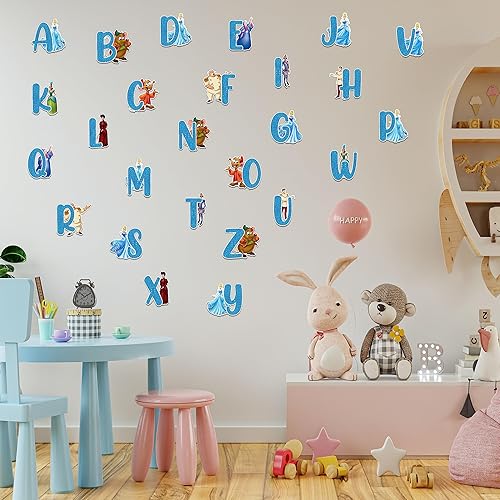 Miniatura 5 de Seyal Adhesivo de pared con alfabeto de Cenicienta A-Z
