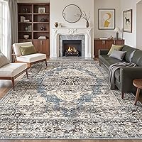 Vista 49 de Alfombras antideslizantes de 2.6 x 8 pies de befbee, alfombras resistentes a las manchas para pasillos, cocina y entrada, alfombras lavables