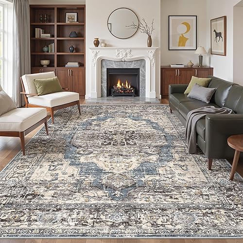 Miniatura 49 de Alfombras antideslizantes de 2.6 x 8 pies de befbee, alfombras resistentes a las manchas para pasillos, cocina y entrada, alfombras lavables