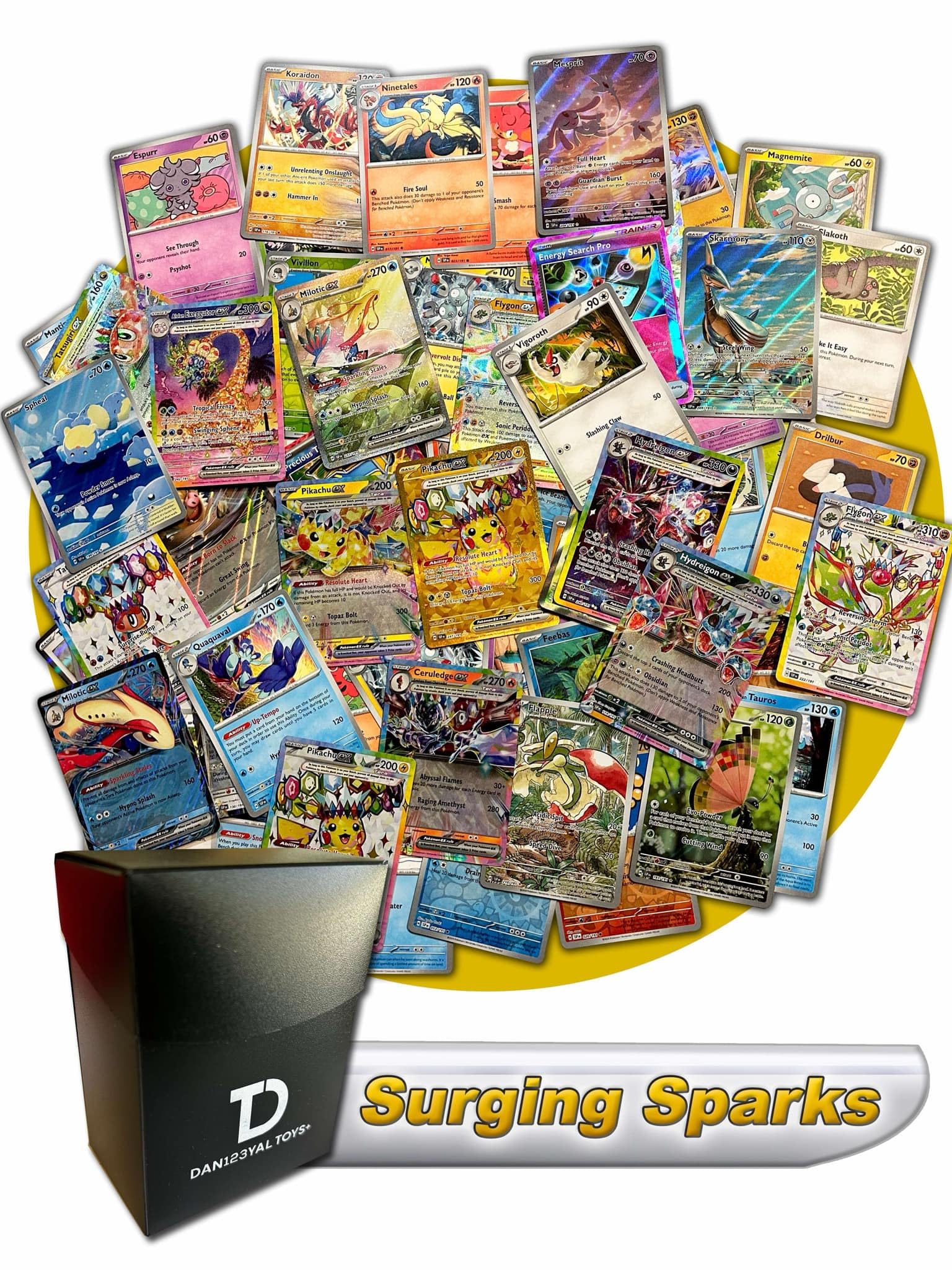 Amazon.com: Surging Sparks Pokémon Compatible TCG Random