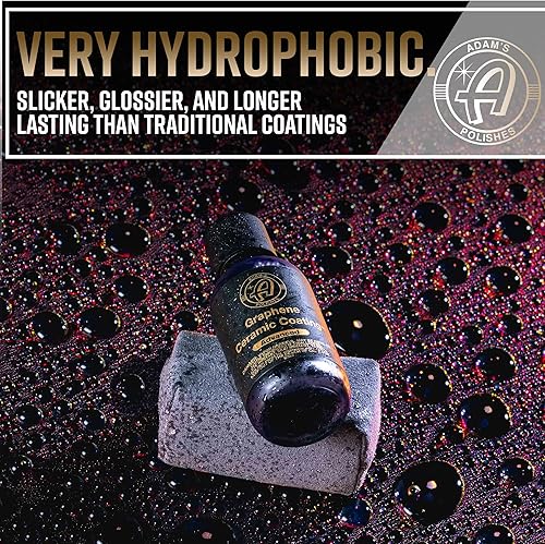 Miniatura 4 de Adam's Advanced- Kit de revestimiento de cerámica de grafeno10H para detallado de autos profesional9+ años de proteccióntecnología patentada UV