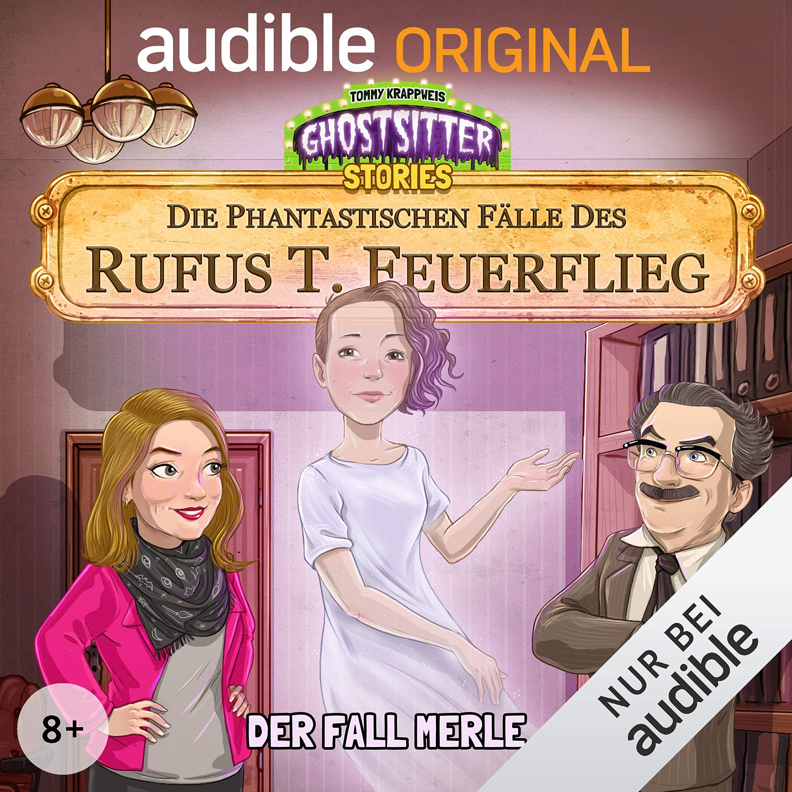 Cover art for Der Fall Merle. Die phantastischen Fälle des Rufus T. Feuerflieg 4