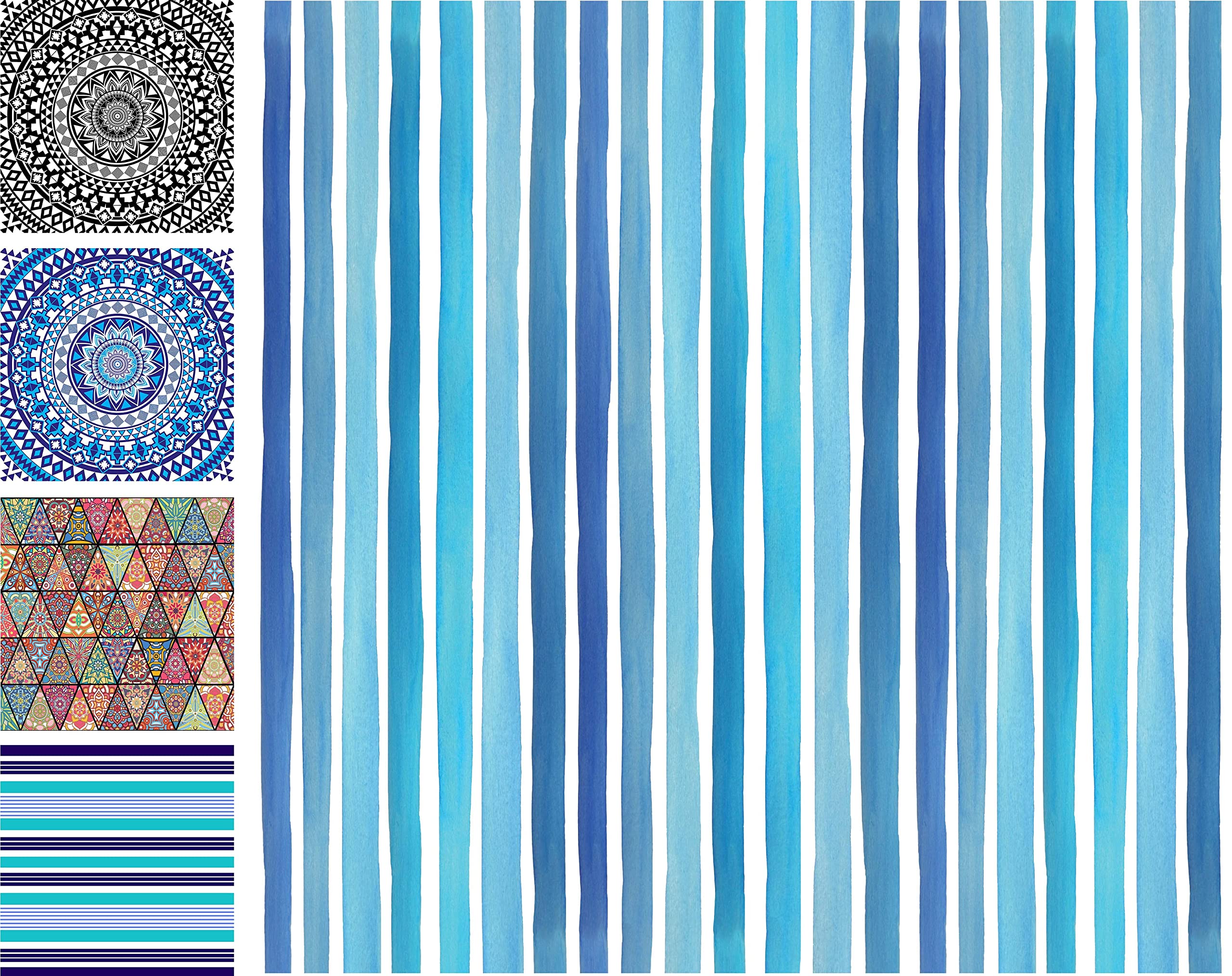 Quick Dry Towel Extra Extra Large 72x72 Inch - Microfiber Beach Towel - Perfect for Beach, Travel, Swimming, Pool, Yoga, Hiking, Camping - Lightweight, Fast Drying, Compact for Adults (Maldives)