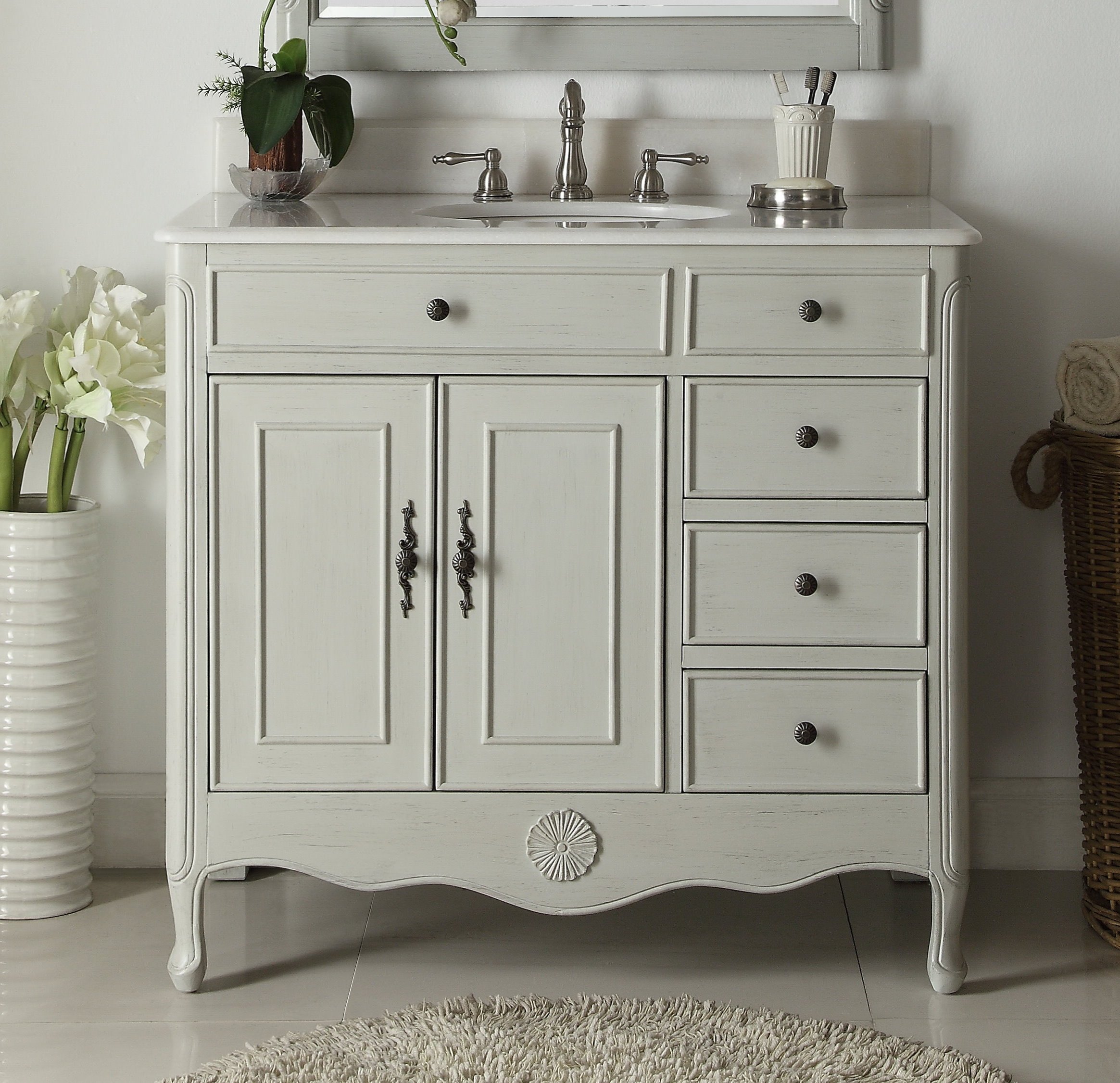 Vintage Cottage Vanities Bathroom Vanities With Sinks Ideas For 2025