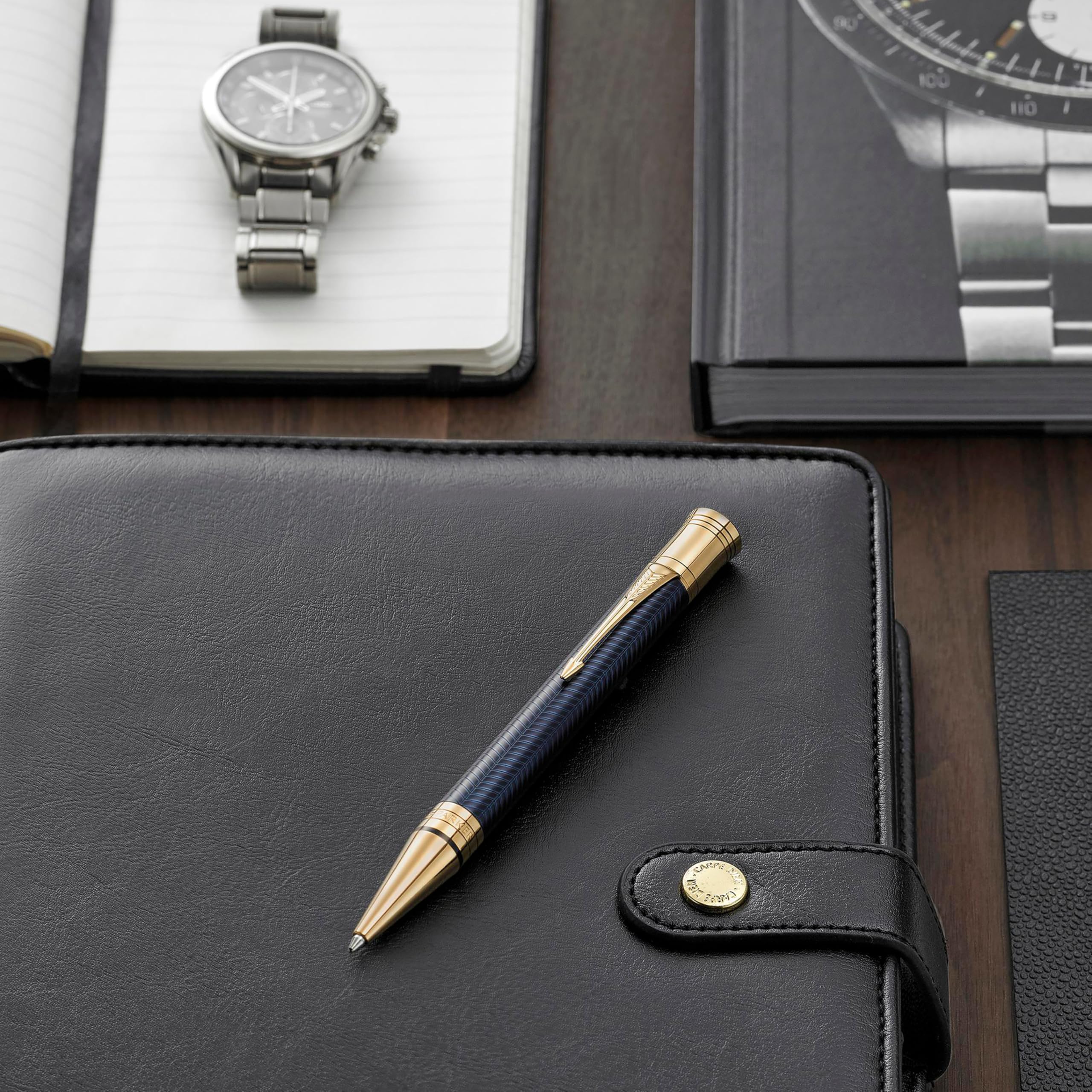 パーカー デュオフォールド プレステージ ブルーシェブロンGT ボールペン Amazon.co.jp: PARKER パーカー ボールペン デュオフォールド