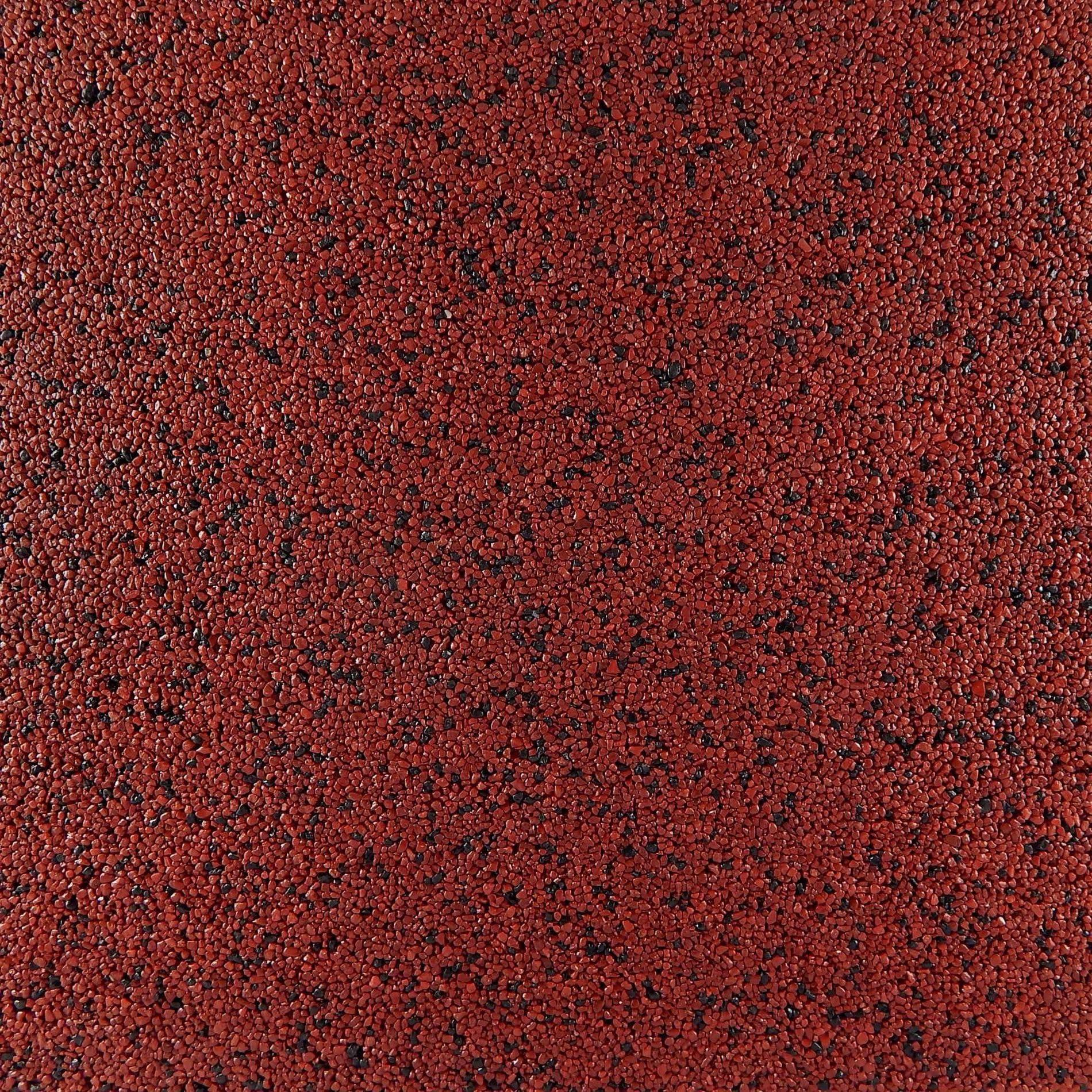 Terralith Buntsteinputz 14kg in rot, Sockelputz für Innen und Außen mit Reinacrylat Bindemittel aus Naturstein, 1-2mm Körnung (BSP06)