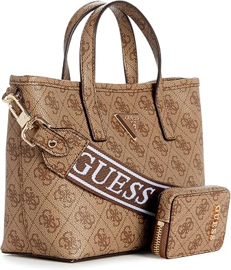 GUESS Women's Latona Mini Tote Mini Tote, Crossbody
