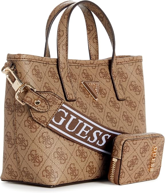 GUESS Women's Latona Mini Tote Mini Tote, Crossbody