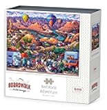 Red Rock Adventure by Boardwalk - 500 Piece Jigsaw Puzzle for Adults, Made in USA